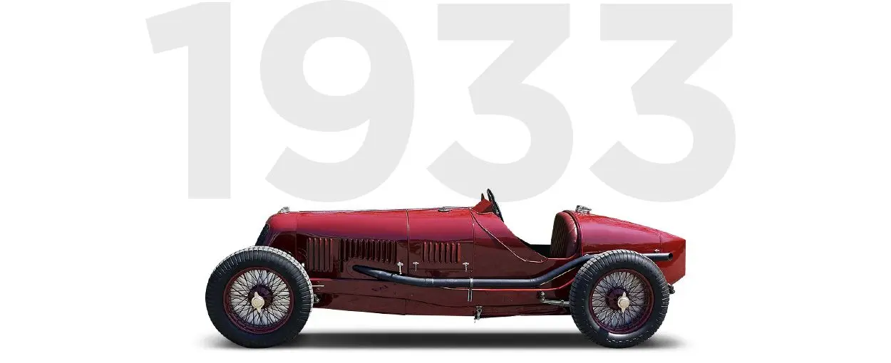 Pirelli & Maserati through history 1933 Pirelli & Maserati through history 1933